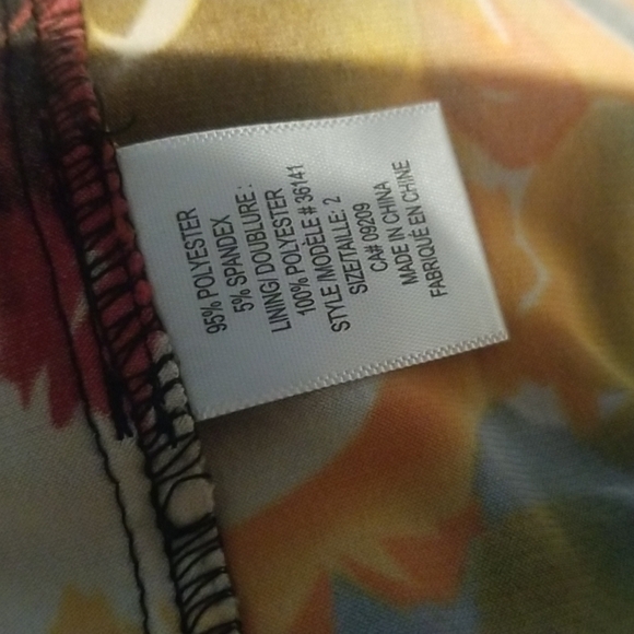 Cleo Cleo Size 2 Multi-color Embellished Sleeveless Dress - Picture 7 of 7
